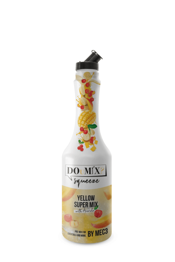 Yellow Super Mix Squeeze X 1ltr (Doumix)