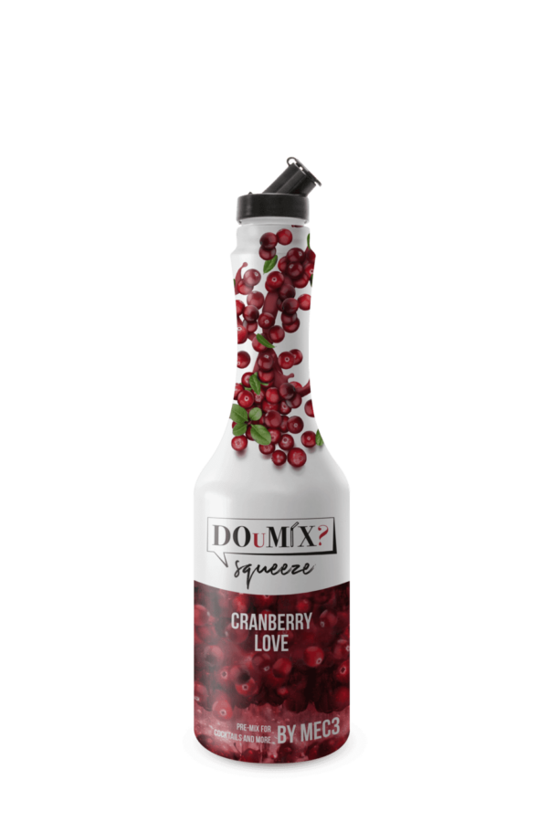 Cranberry Love Squeeze X 1ltr (Doumix)