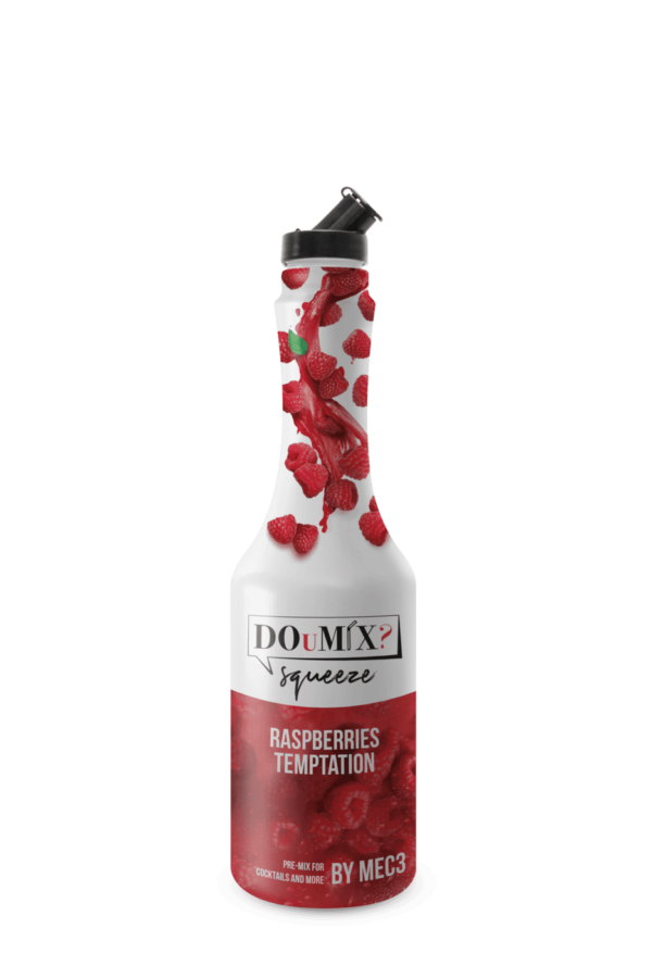 Rasperries Temptation Squeeze X 1ltr (Doumix)