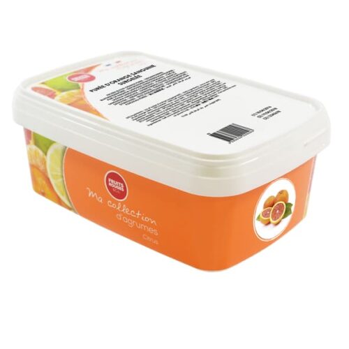 Frozen Blood Orange Puree W/Out Sugar X 1kg