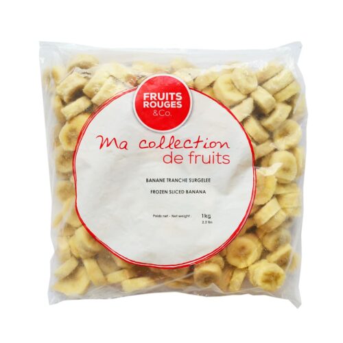 Frozen Banana Slice IQF X 10kg