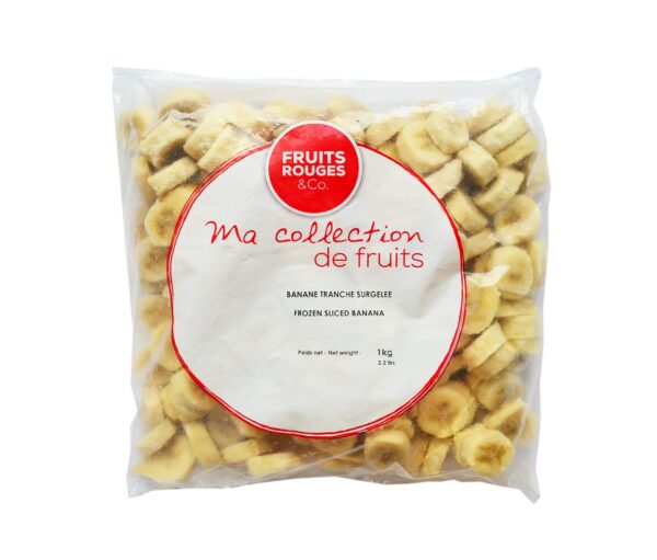 Frozen Banana Slice IQF X 10kg