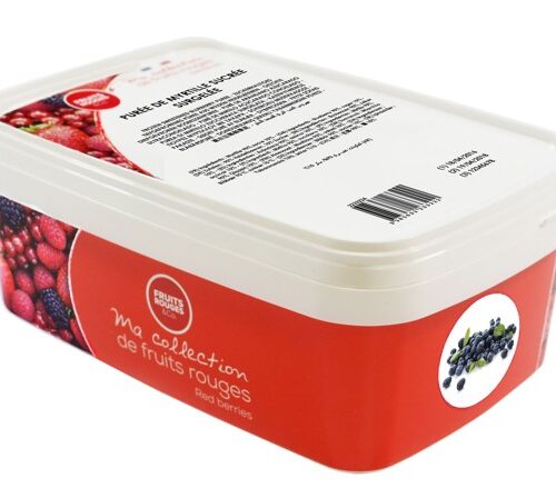 Frozen Blueberry Puree 10% Sugar X 1kg